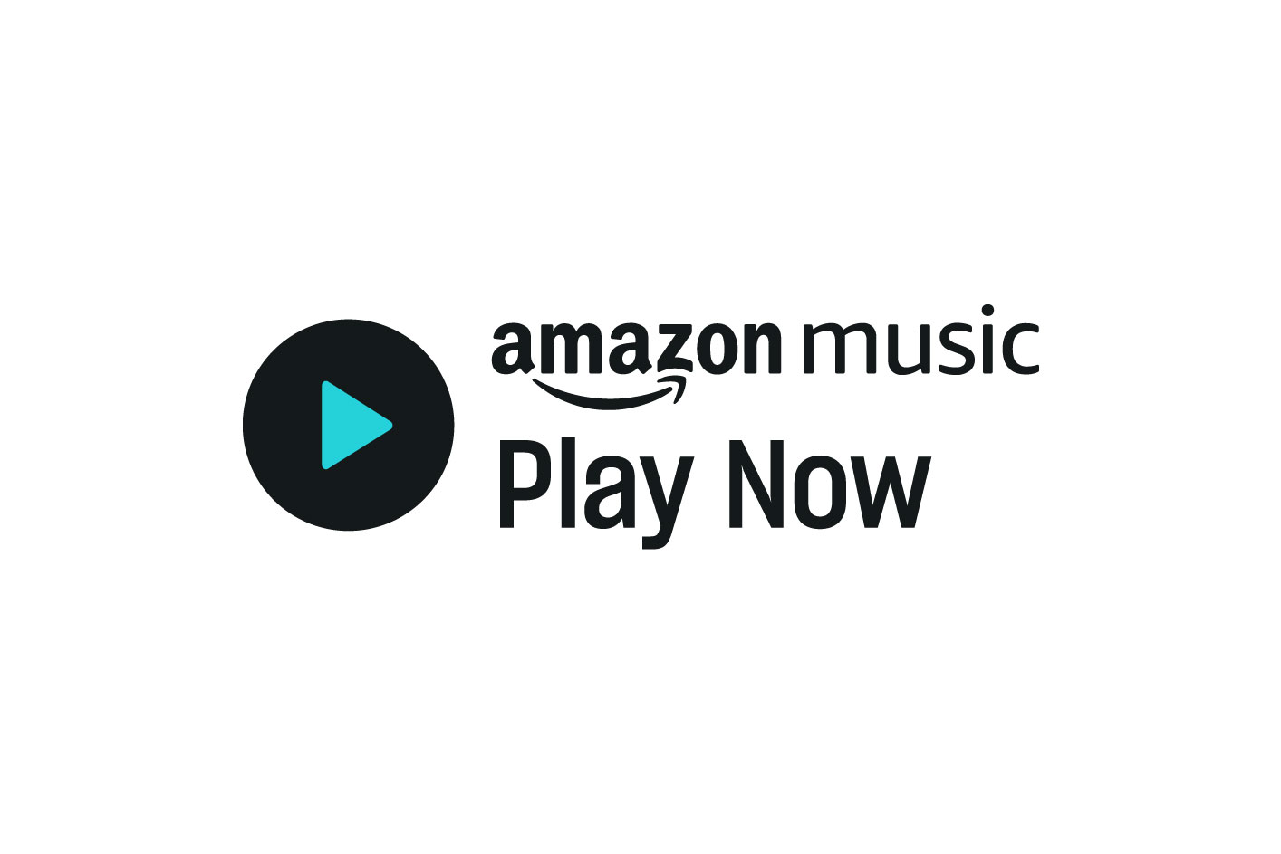 El logotipo de Amazon Music.